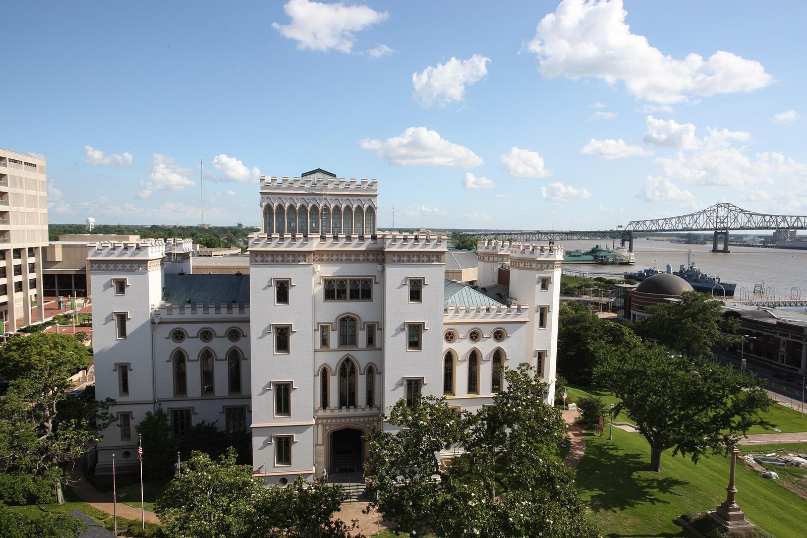 Great River Road Old Louisiana State Capitol NARA 7718998